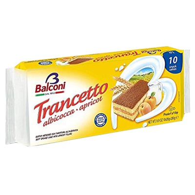 Balconi Trancetto Apricot Cream Cakes 280g