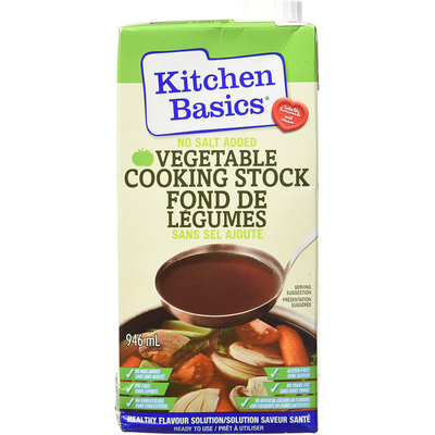 Kitchen Basics No Salt Added Vegetable Stock 946ml