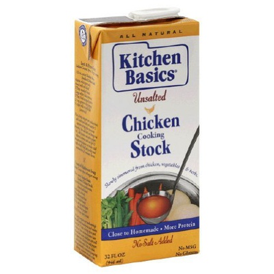 Kitchen Basics Unsalted Chicken Stock 946ml