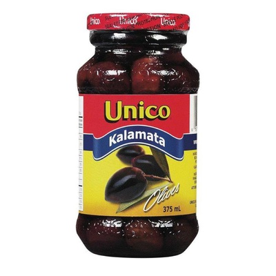 Unico Kalamata Olives 375ml