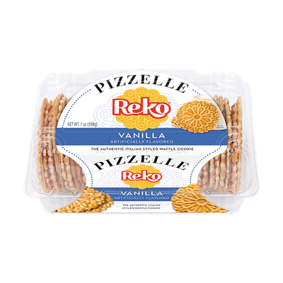 Reko Vanilla Pizzelle Waffle Cookies 200g