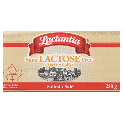Lactancia Lactose Free Salted Butter 250g