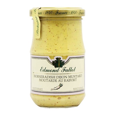 Edmond Fallot Horseradish Dijon Mustard 190ml